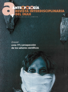 Antropología Revista Interdisciplinaria del INAH Año 4, número 9
