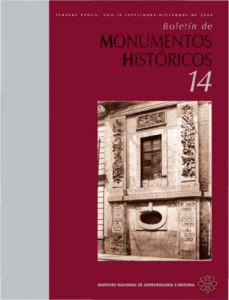 Boletín de Monumentos Históricos Número 14