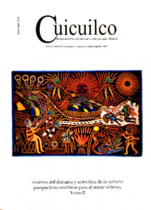 Cuicuilco Nueva época Vol 9 Nº 25