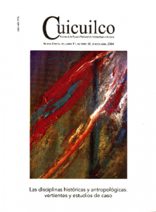 Cuicuilco Nueva época Vol 11 Nº 30