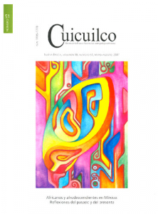 Cuicuilco Nueva época Vol 18 Nº 51