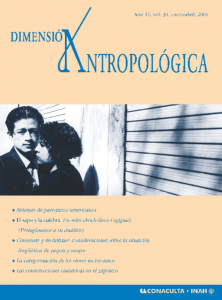 Dimensión Antropológica Volumen 30, Año 10