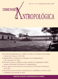 Dimensión Antropológica Volumen 35, Año 12