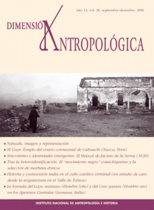 Dimensión Antropológica Volumen 38, Año 13