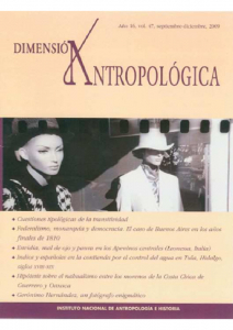 Dimensión Antropológica Volumen 47, Año 16