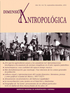 Dimensión Antropológica Volumen 53, Año 18