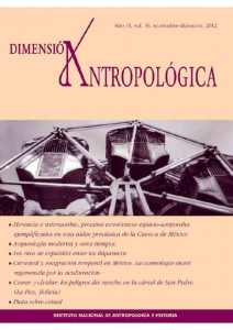 Dimensión Antropológica Volumen 56, Año 19