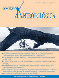 Dimensión Antropológica Volumen 57, Año 20