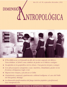 Dimensión Antropológica Volumen 59, Año 20