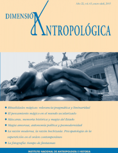 Dimensión Antropológica Volumen 63, Año 22