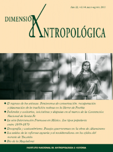 Dimensión Antropológica Volumen 64, Año 22
