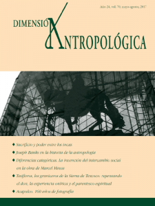 Dimensión Antropológica Volumen 70, Año 24