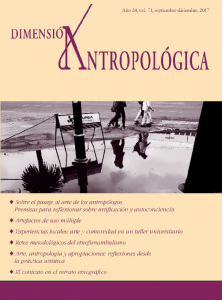 Dimensión Antropológica Número 71, Año 24