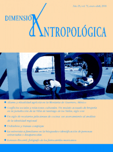 Dimensión Antropológica Número 72 Año 25