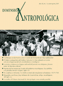 Dimensión Antropológica Número 76, Año 26